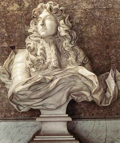 Bust of Louis XIV Oil Painting by Gian Lorenzo Bernini