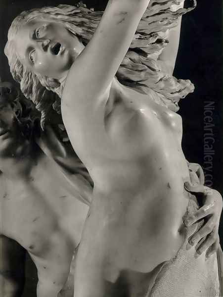 Apollo and Daphne [detail: 3] Oil Painting by Gian Lorenzo Bernini