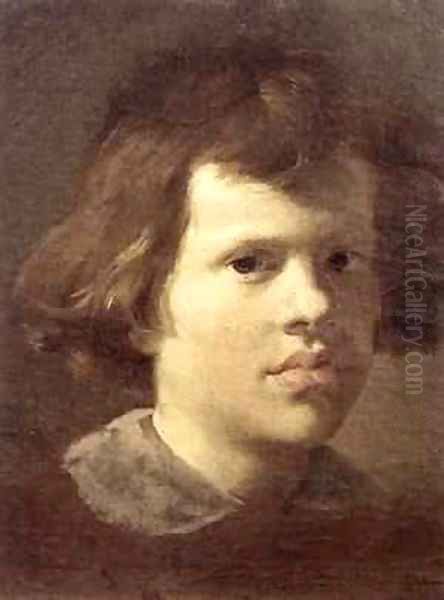 Portrait Of A Boy C1638 Oil Painting by Gian Lorenzo Bernini