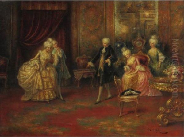 The Dance Lesson by A. Zoffoli