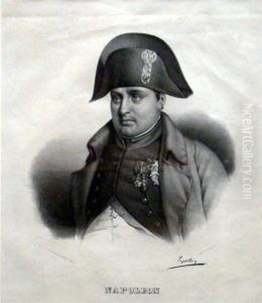 Napoleon Oil Painting by Ludwig Theodor Zollner