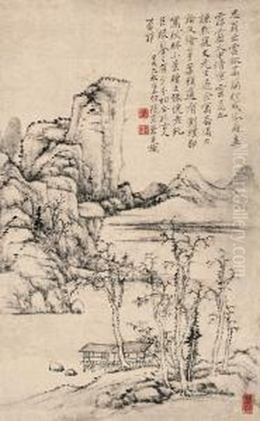 Zhang Zongcanglandscape Oil Painting by Zhang Zongcang