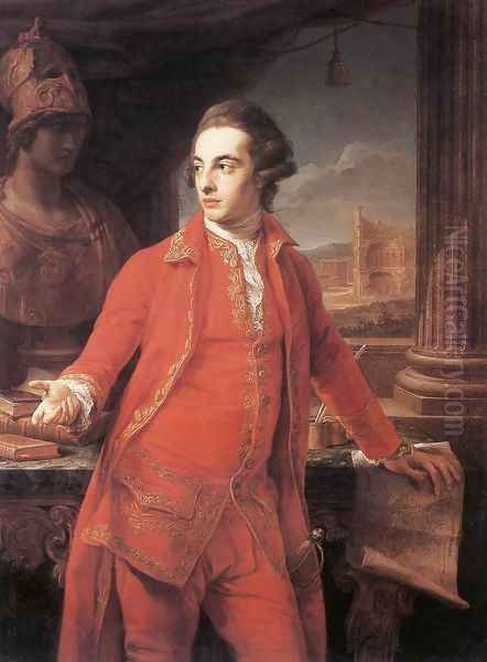 Sir Gregory Page Turner 1768 Oil Painting by Pompeo Gerolamo Batoni