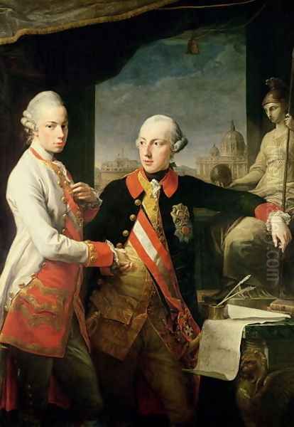 Kaiser Joseph II Oil Painting by Pompeo Gerolamo Batoni