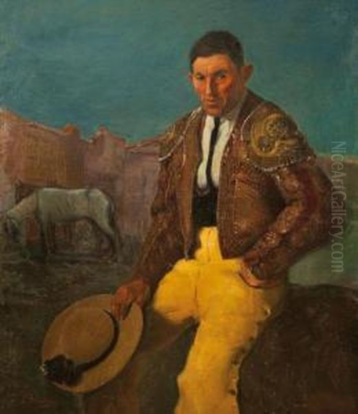 Chiribiqui Oil Painting by Ignacio Zuloaga Y Zabaleta