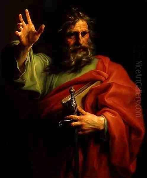 St Paul Oil Painting by Pompeo Gerolamo Batoni