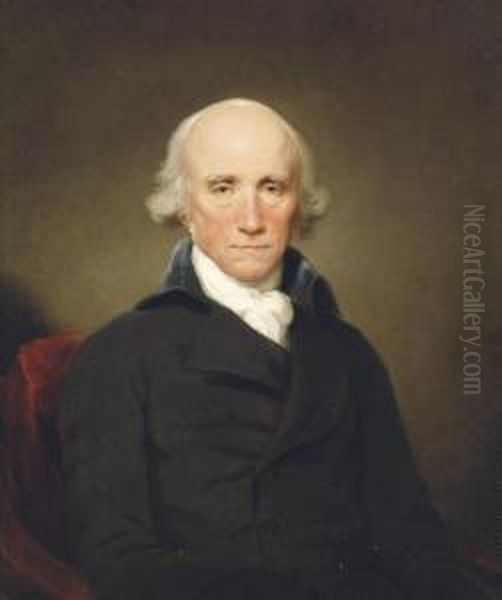 Portrait Of Warren Hastings Oil Painting by Lemuel Francis Abbott