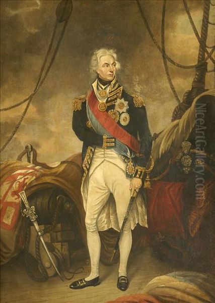 Lordnelson Oil Painting by Lemuel Francis Abbott