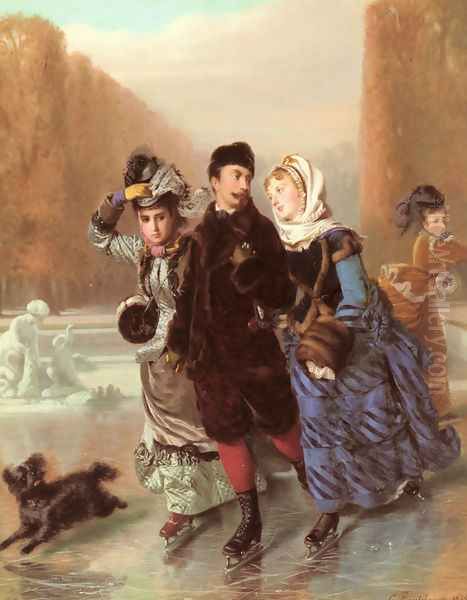 La Preferee Oil Painting by Charles Edouard Boutibonne