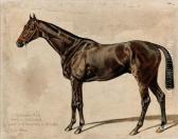 Callistrate Al Gran Premio Di Parigi Del 1893 Oil Painting by Emil Adam