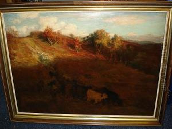 Strathspey Oil Painting by Joseph Denovan Adam