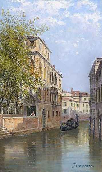 Palazzo Wanaxel Oil Painting by Antonietta Brandeis