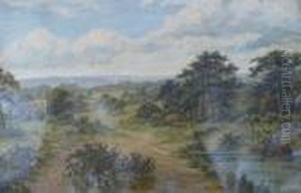 Landscape Oil Painting by John Clayton Adams