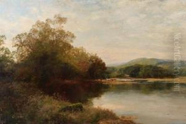 Silent Waters Oil Painting by John Clayton Adams