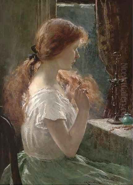 The Toilet Oil Painting by William Kay Blacklock