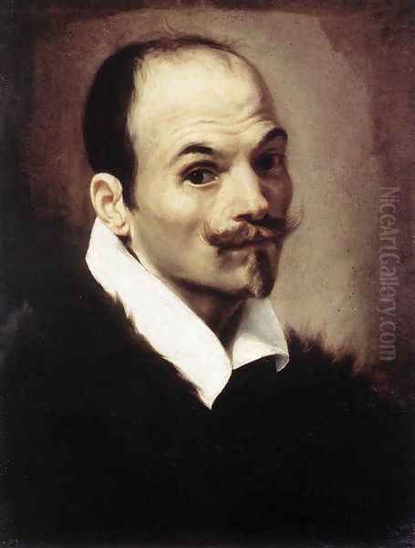 Self-Portrait 1615 Oil Painting by Orazio Borgianni