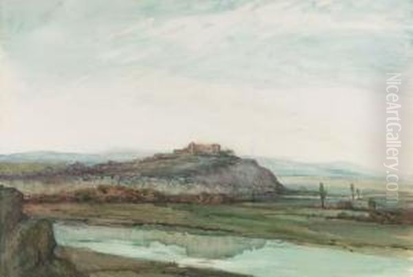 Stirling Castle Oil Painting by Andrew F. Affleck