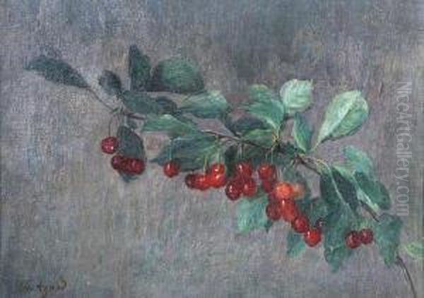 Cherries Oil Painting by Jean-Charles Cazin