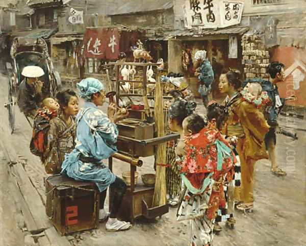 The Ameya 1893 Oil Painting by Robert Frederick Blum