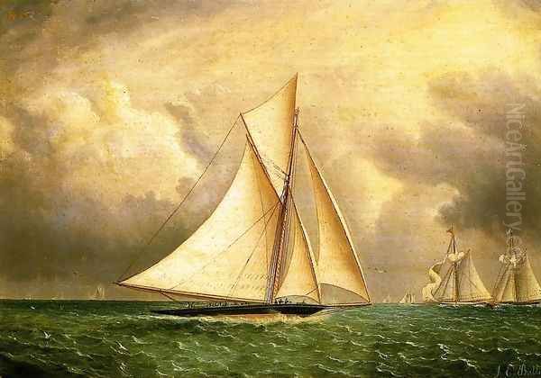 The Approaching Storm Oil Painting by James E. Buttersworth