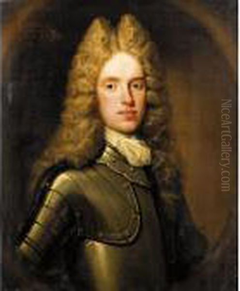 Portrait Of William, Son Of John Oil Painting by William Aikman