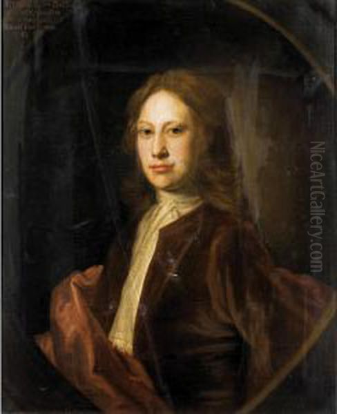 Portrait Of Archibald, 3 Rd Son Of Charles, 9 Th Lord Elphinstone (d.1741) Oil Painting by William Aikman