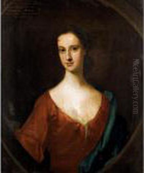 Portrait Of Elizabeth, Daughter Of John, 8 Th Lord Of Elphinstone Oil Painting by William Aikman