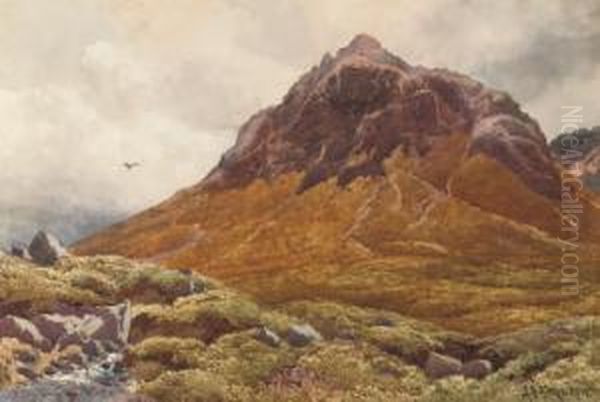 A Lonely Predator In The Scottish Highlands Oil Painting by James Abbott McNeill Whistler