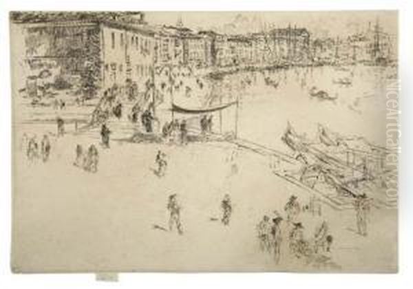 Untitled Oil Painting by James Abbott McNeill Whistler