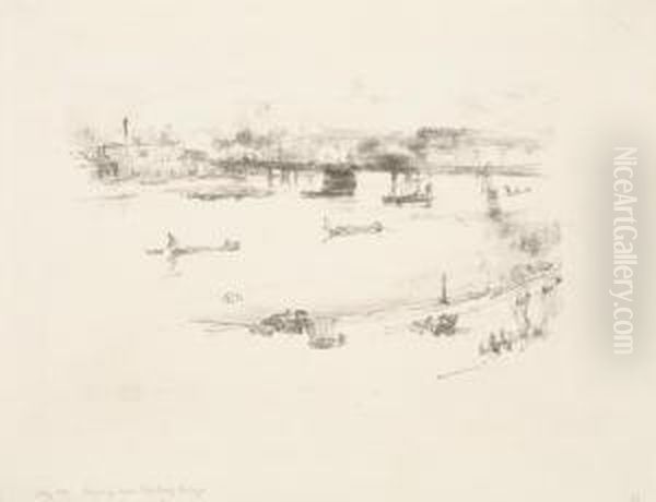 Untitled Oil Painting by James Abbott McNeill Whistler