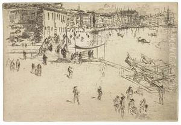 Untitled Oil Painting by James Abbott McNeill Whistler