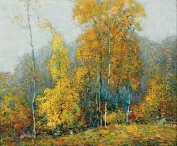 Golden Days Oil Painting by Ernest Albert