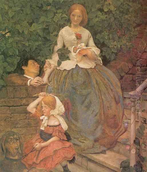 Stages of Cruelty Oil Painting by Ford Madox Brown