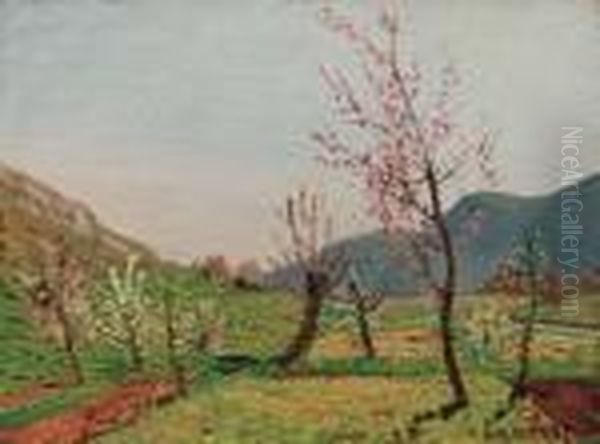 Primavera Oil Painting by Oreste Albertini