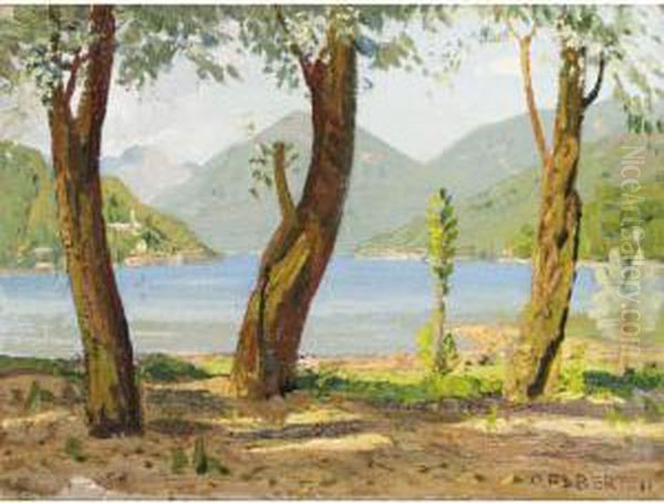 Porto Ceresio by Oreste Albertini