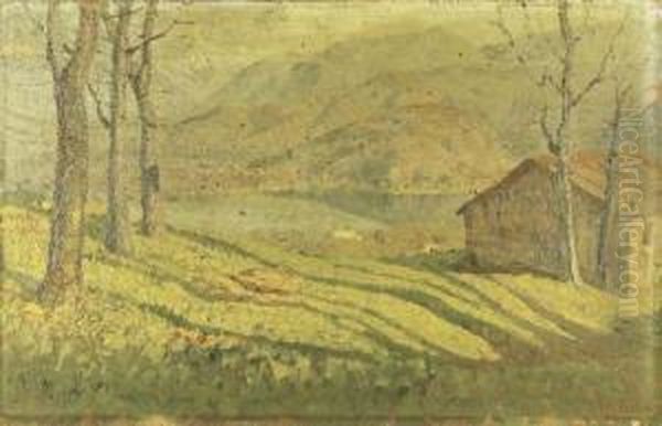 Paesaggio Lacustre by Oreste Albertini