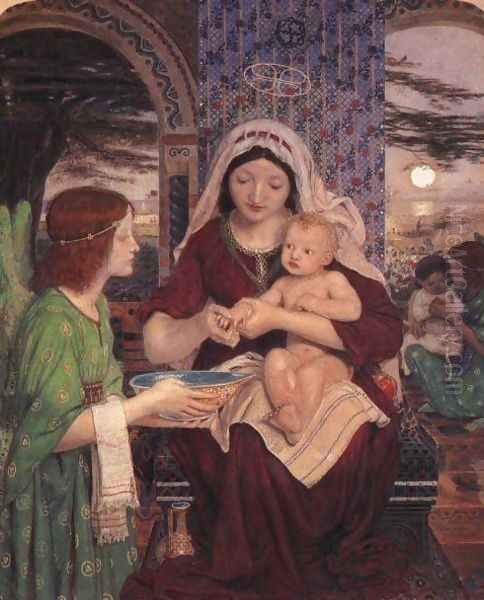 Oure Ladye of Good Children Oil Painting by Ford Madox Brown