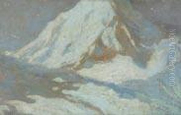 Montagne A Cortina Oil Painting by Luca Albino