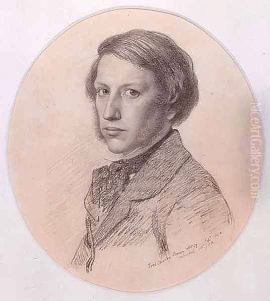 Self-portrait Oil Painting by Ford Madox Brown