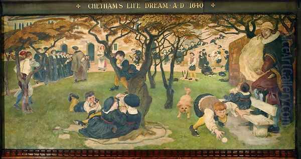 Chetham's Life's Dream Oil Painting by Ford Madox Brown