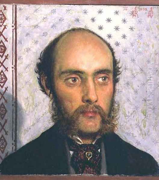 William Rossetti Oil Painting by Ford Madox Brown