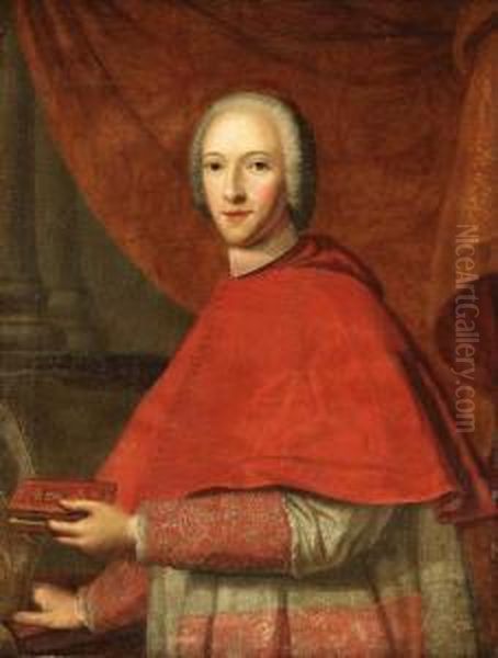 Portrait Of Cardinal Of York Oil Painting by Cosmo Alexander