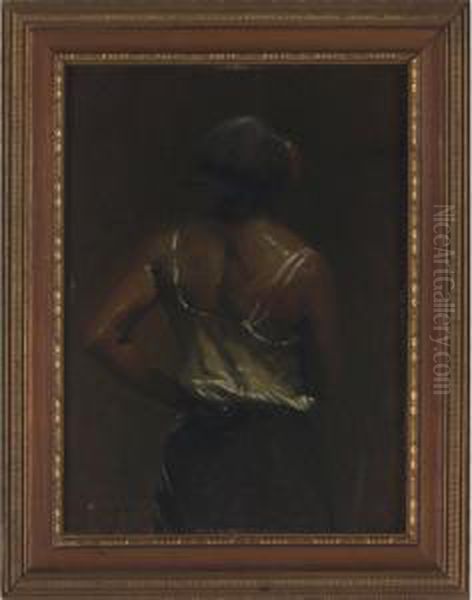 Female Figure Oil Painting by John White Alexander