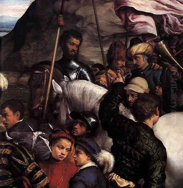 Adoration of the Kings (detail) Oil Painting by Jacopo Bassano (Jacopo da Ponte)