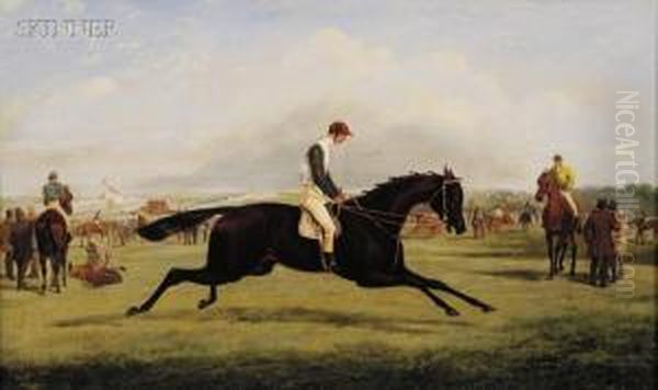 Wild Dayrell, Winner Of The Derby Oil Painting by Herny Jr Alken