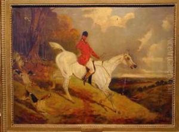 Hunting Scene Oil Painting by Herny Jr Alken