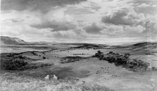 The Field of Bannockburn Oil Painting by Samuel Bough