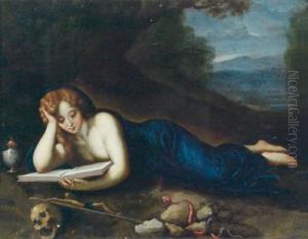 Maddalena Oil Painting by Cristofano Allori