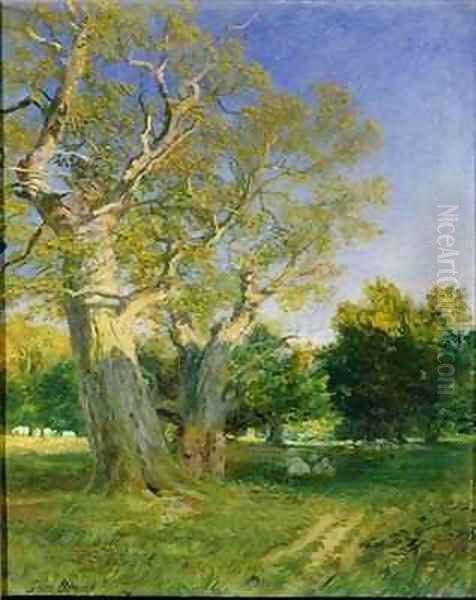 Summer Evening, Cadzow Oil Painting by Samuel Bough