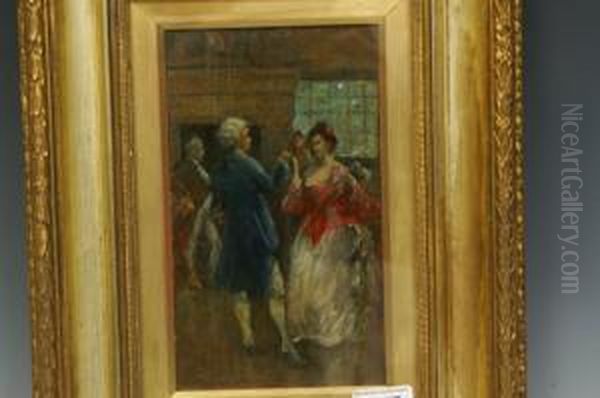 The First Dance Oil Painting by William Douglas Almond